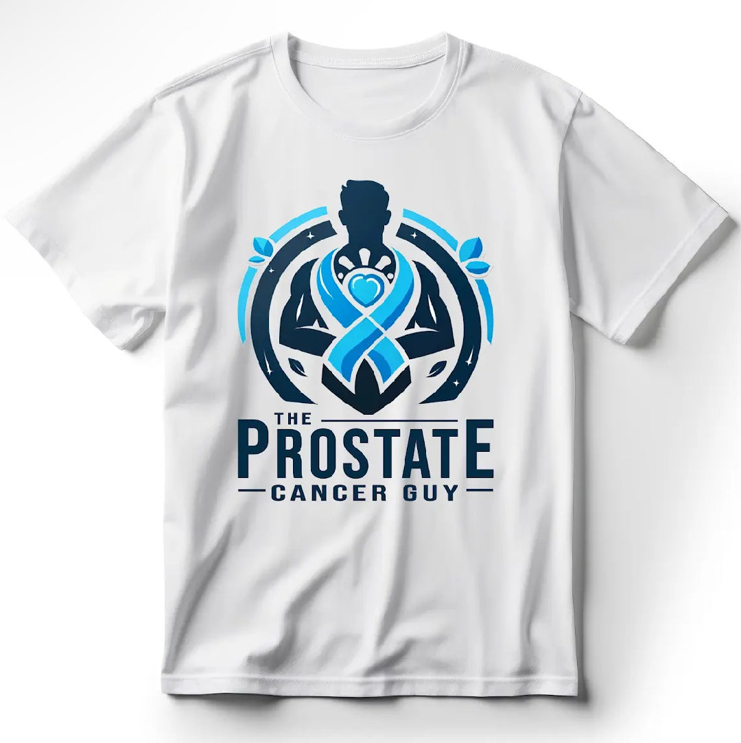 The Prostate guy tee/ white